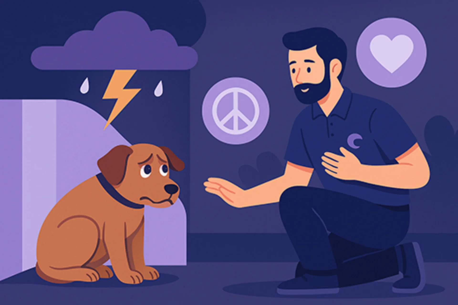 Anxiété canine - Accompagnement Alpha Training 64